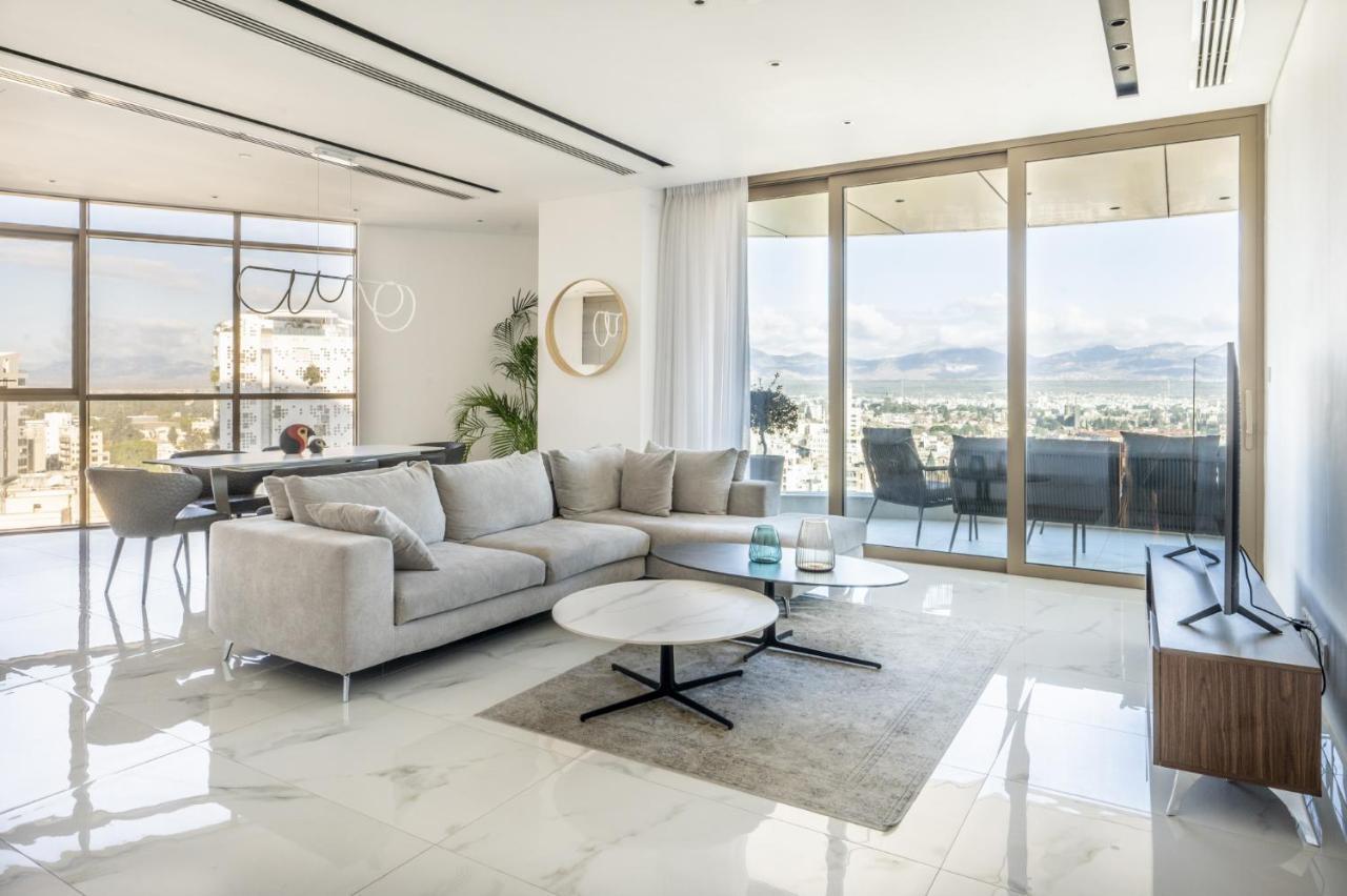360 Nicosia - Luxury Apartment Panoramic View 外观 照片