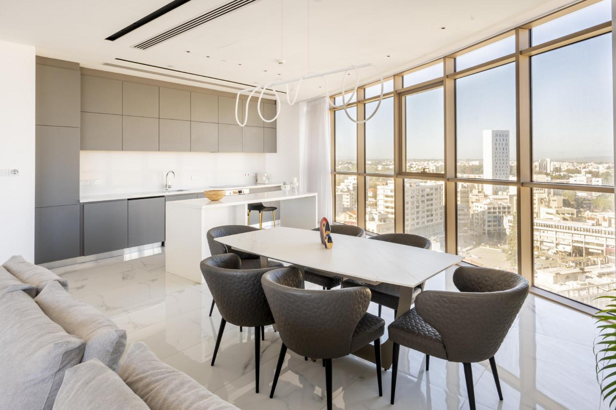 360 Nicosia - Luxury Apartment Panoramic View 外观 照片