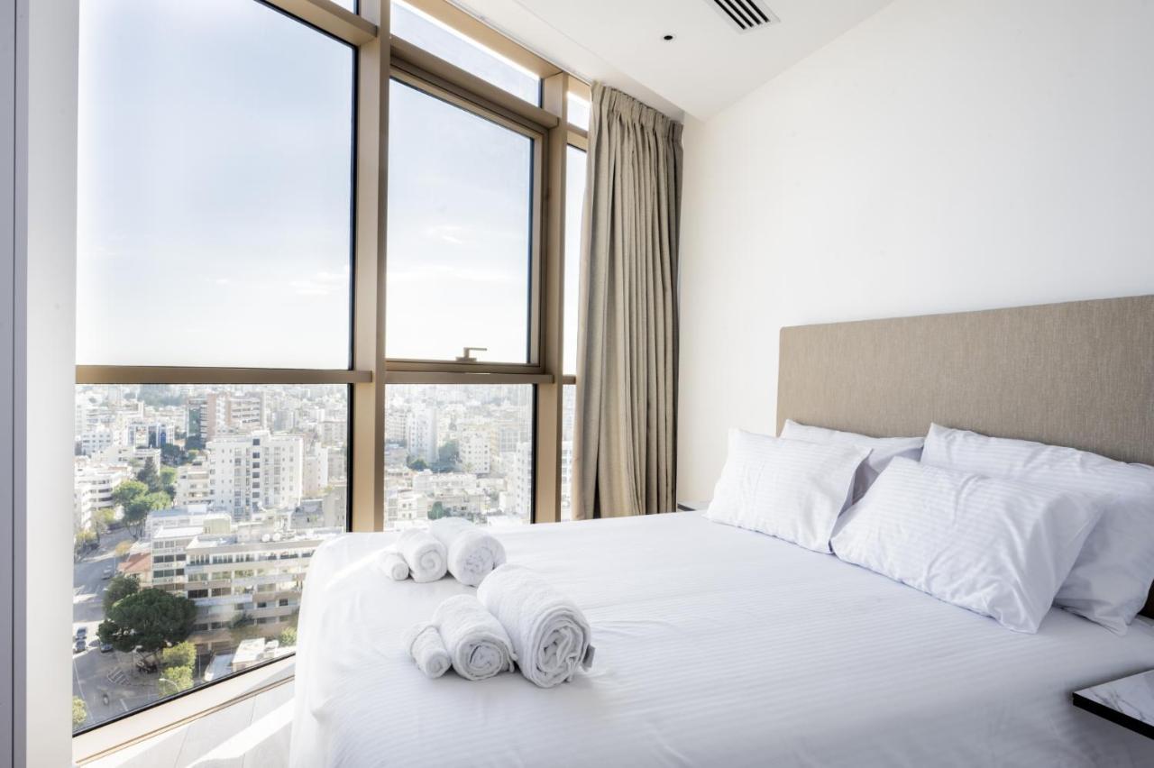 360 Nicosia - Luxury Apartment Panoramic View 外观 照片