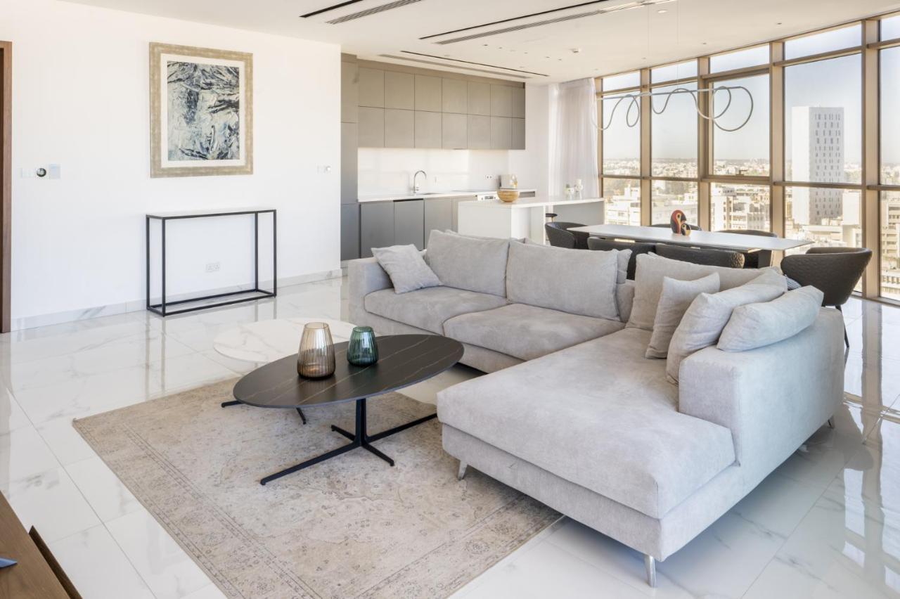 360 Nicosia - Luxury Apartment Panoramic View 外观 照片