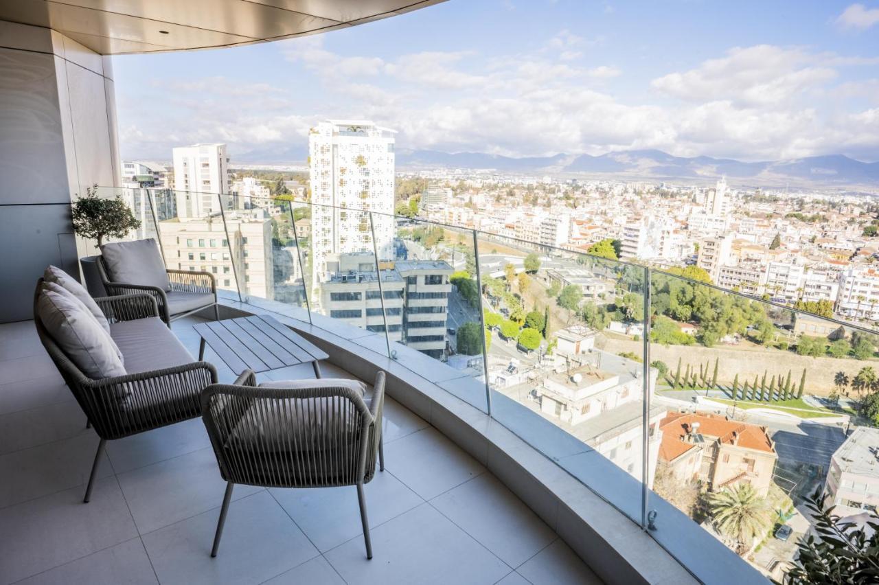 360 Nicosia - Luxury Apartment Panoramic View 外观 照片