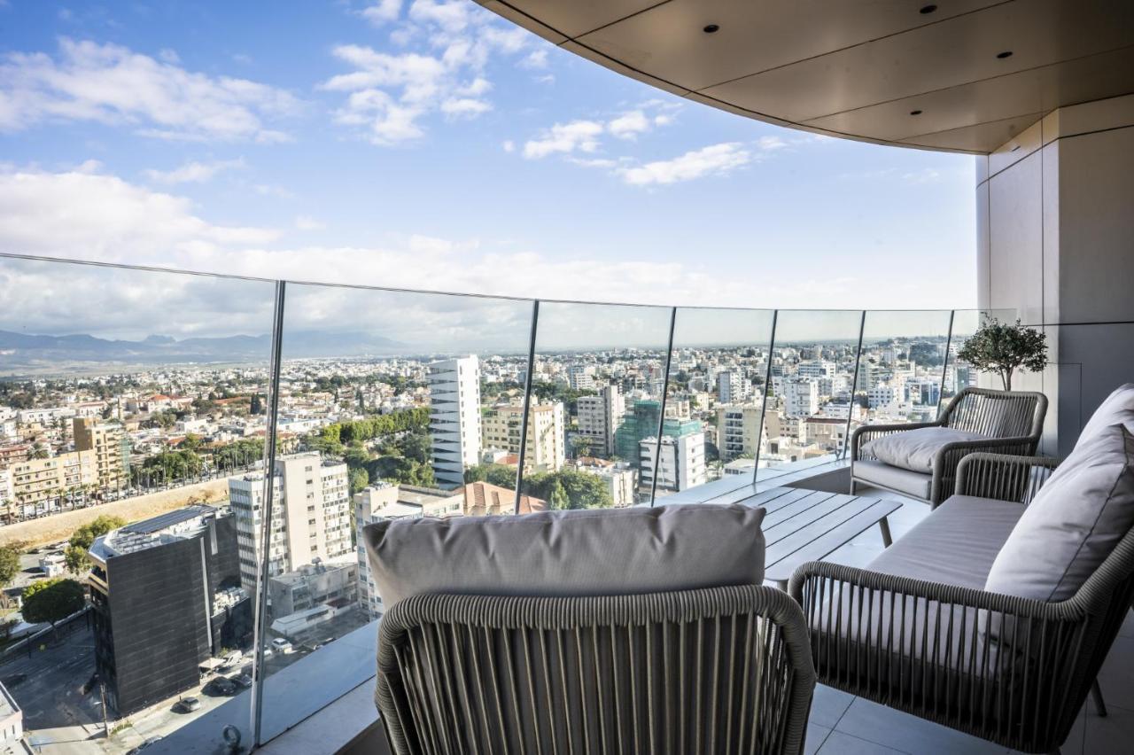 360 Nicosia - Luxury Apartment Panoramic View 外观 照片